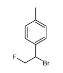 1-(1-bromo-2-fluoroethyl)-4-methylbenzene Structure
