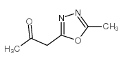 2-Acetonyl-5-methyl-1,3,4-oxadiazole structure