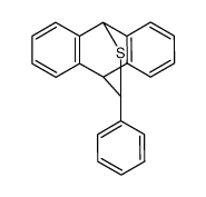 9,10-dihydro-9,10-(2-phenyl-1-thiaethano)anthracene结构式