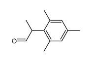 2-(2,4,6-trimethylphenyl)propionaldehyde Structure