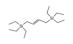 1,4-bis(triethylsilyl)-2-butene Structure