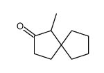 1-METHYLSPIRO[4.4]NONAN-2-ONE结构式
