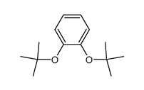 1,2-di-tert-butoxybenzene Structure