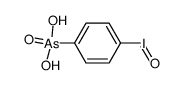 (4-iodosyl-phenyl)-arsonic acid Structure