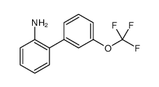 [1,1'-Biphenyl]-2-amine, 3'-(trifluoromethoxy)结构式