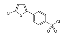 4-(5-chloro-2-thienyl)benzenesulfonyl chloride Structure