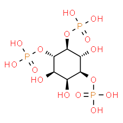 (2,3,6-trihydroxy-4,5-diphosphonooxy-cyclohexoxy)phosphonic acid结构式