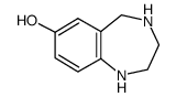 2,3,4,5-Tetrahydro-1H-benzo[e][1,4]diazepin-7-ol Structure