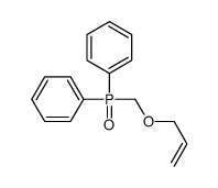 [phenyl(prop-2-enoxymethyl)phosphoryl]benzene结构式