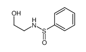 N-(2-hydroxyethyl)benzenesulfinamide结构式