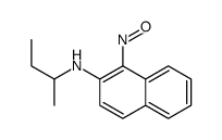 N-butan-2-yl-1-nitrosonaphthalen-2-amine结构式