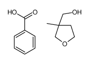 benzoic acid,(3-methyloxolan-3-yl)methanol结构式