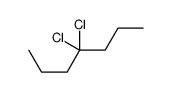 4,4-dichloroheptane Structure