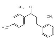 2',4'-DIMETHYL-3-(2-METHYLPHENYL)PROPIOPHENONE结构式