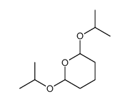 2,6-di(propan-2-yloxy)oxane Structure