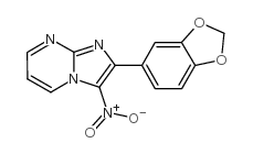 2-(1,3-benzodioxol-5-yl)-3-nitroimidazo[1,2-a]pyrimidine Structure