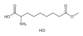 Nonanedioic acid, 2-amino-, 9-methyl ester, hydrochloride结构式