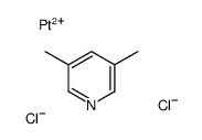 dichloroplatinum,3,5-dimethylpyridine结构式