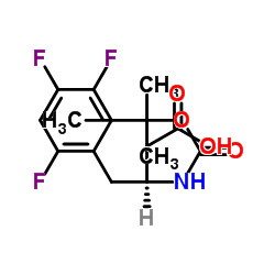 (betaS)-beta-[[(tert-Butoxy)carbonyl]amino]-2,4,5-trifluorobenzenebutanoic acid structure