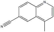 4-Methyl-quinoline-6-carbonitrile Structure