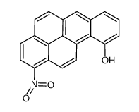 1-nitrobenzo[a]pyren-10-ol Structure