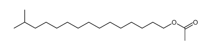 14-methylpentadecyl acetate Structure