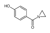 Aziridine, 1-(4-hydroxybenzoyl)- (9CI) Structure