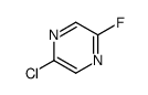 2-chloro-5-fluoropyrazine structure