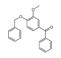 (3-methoxy-4-phenylmethoxyphenyl)-phenylmethanone Structure