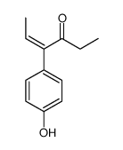 4-(4-hydroxyphenyl)hex-4-en-3-one结构式