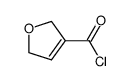 2,5-dihydrofuran-3-carbonyl chloride结构式