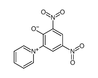 2,4-dinitro-6-pyridiniophenolate结构式