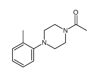1-[4-(2-methylphenyl)piperazin-1-yl]ethanone Structure