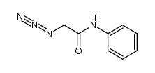 2-azido-N-phenylacetamide结构式
