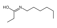 N-Hexylpropionamide structure