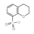 Chroman-8-sulfonyl chloride Structure