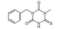 3-benzyl-5-methyl-6-thioxo-1,3,5-triazine-2,4(1H,3H,5H)-dione结构式