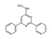 N-(2,6-diphenylpyrimidin-4-yl)hydroxylamine Structure