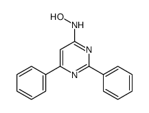 N-(2,6-diphenylpyrimidin-4-yl)hydroxylamine结构式