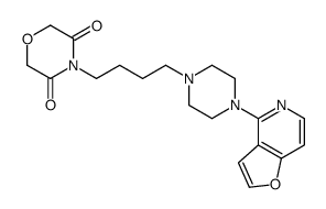 4-[4-[4-(Furo[3,2-c]pyridin-4-yl)piperazin-1-yl]butyl]-3,5-morpholinedione picture