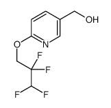 [6-(2,2,3,3-tetrafluoropropoxy)pyridin-3-yl]methanol结构式