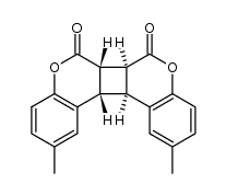 2,11-dimethyl-(6ar,6bt,12bt,12cc)-6a,6b,12b,12c-tetrahydro-cyclobuta[1,2-c,4,3-c'] dichromium ene-6,7-dione Structure