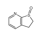 1-oxo-2,3-dihydrothieno<2,3-b>pyridine结构式