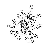 Ru7(CO)20(μ4-S)2 Structure