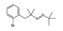 [1-(2-bromophenyl)-2-methylpropan-2-yl]-tert-butyldiazene Structure