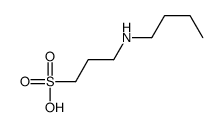 3-(butylamino)propane-1-sulfonic acid结构式