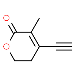 2H-Pyran-2-one, 4-ethynyl-5,6-dihydro-3-methyl- (9CI) picture