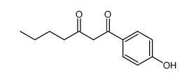 1-(4-hydroxy-phenyl)-heptane-1,3-dione结构式