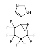 5-(1,1,2,2,3,3,4,4,5,5,5-undecafluoropentyl)-1H-imidazole Structure