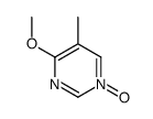 Pyrimidine, 4-methoxy-5-methyl-, 1-oxide (9CI) picture